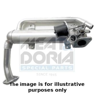 Radiateur, réaspiration des gaz d'échappement MEAT & DORIA