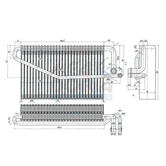 Évaporateur climatisation MEAT & DORIA