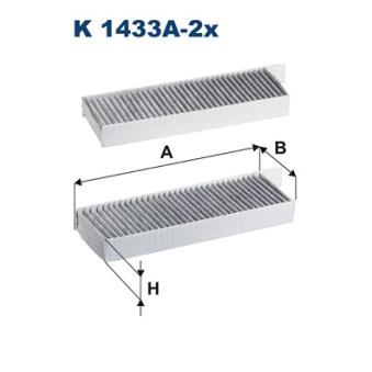 Filtre, air de l'habitacle FILTRON