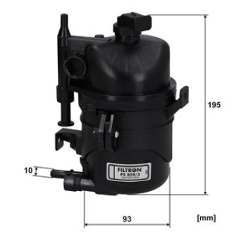 Filtre à carburant FILTRON