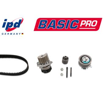 Pompe à eau + kit de courroie de distribution HEPU