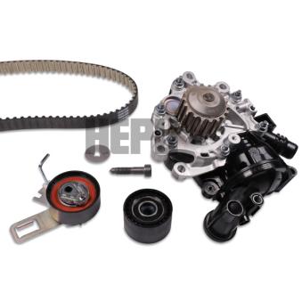 Pompe à eau + kit de courroie de distribution HEPU PK19010TH