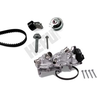 Pompe à eau + kit de courroie crantée HEPU PK55010