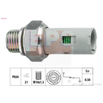 Indicateur de pression d'huile EPS