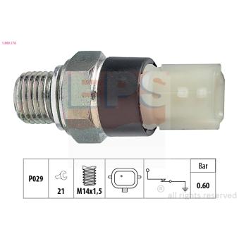 Indicateur de pression d'huile EPS 1.800.178
