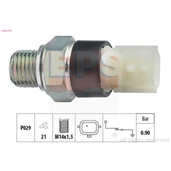 Indicateur de pression d'huile EPS