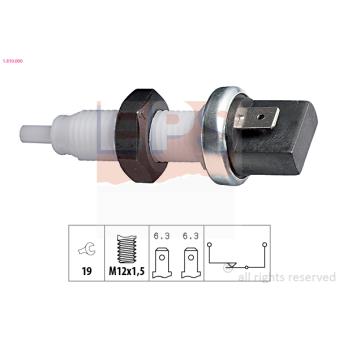 Interrupteur des feux de freins EPS