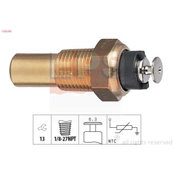 Sonde de température, liquide de refroidissement EPS