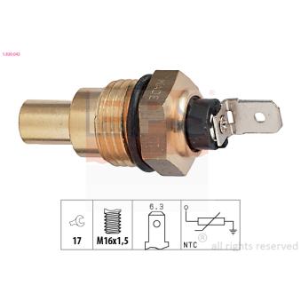 Sonde de température, liquide de refroidissement EPS 1.830.042