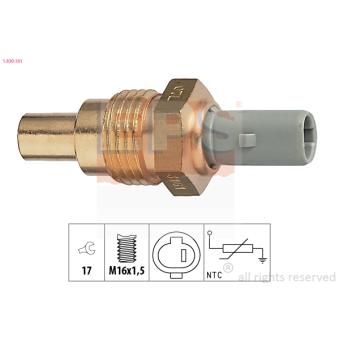 Sonde de température, liquide de refroidissement EPS