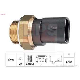 Interrupteur de température, ventilateur de radiateur EPS