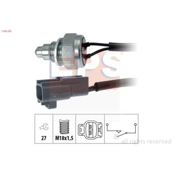 Contacteur, feu de recul EPS
