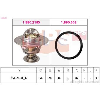 Thermostat d'eau EPS 1.880.218