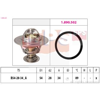 Thermostat d'eau EPS