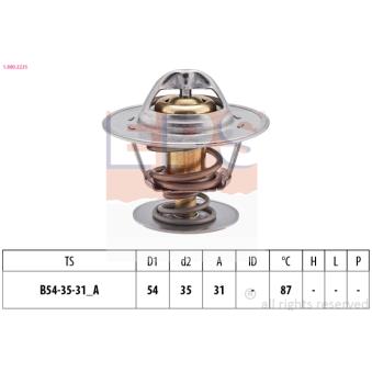 Thermostat d'eau EPS