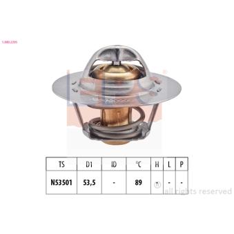 Thermostat d'eau EPS 1.880.239S