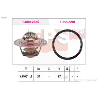 Thermostat d'eau EPS