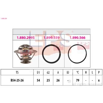 Thermostat d'eau EPS