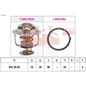 Thermostat d'eau EPS