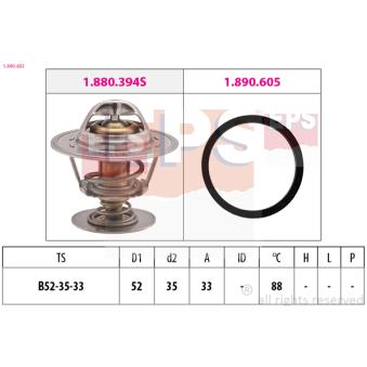 Thermostat d'eau EPS