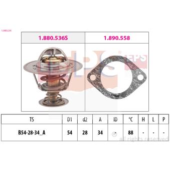 Thermostat d'eau EPS