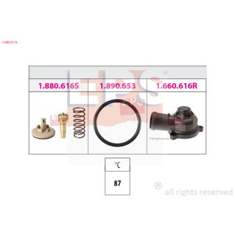 Thermostat d'eau EPS 1.880.617K