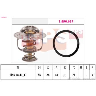 Thermostat d'eau EPS