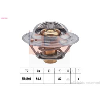 Thermostat d'eau EPS 1.880.712S