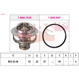 Thermostat d'eau EPS 1.880.742