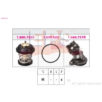 Thermostat d'eau EPS 1.880.757K