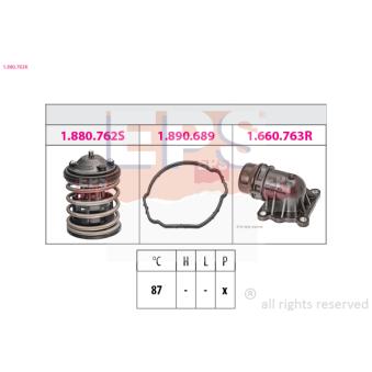 Thermostat d'eau EPS 1.880.763K