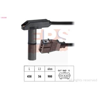 Capteur d'angle, vilebrequin EPS