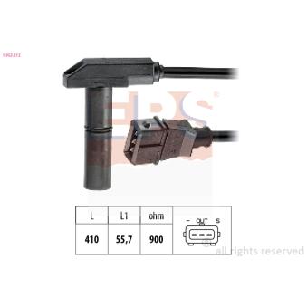 Capteur d'angle, vilebrequin EPS