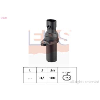 Capteur d'angle, vilebrequin EPS