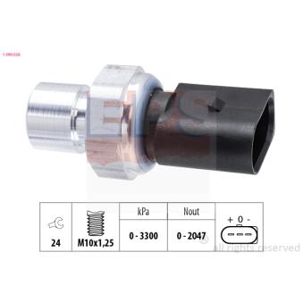 Pressostat, climatisation EPS 1.980.026