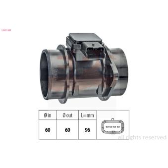 Débitmètre de masse d'air EPS