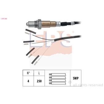 Sonde lambda EPS 1.997.008