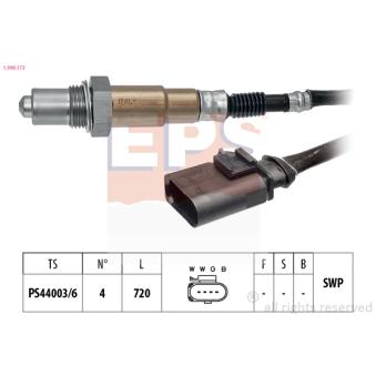 Sonde lambda EPS 1.998.173