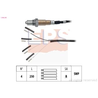 Sonde lambda EPS 1.998.240