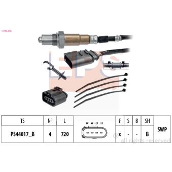 Sonde lambda EPS 1.998.248