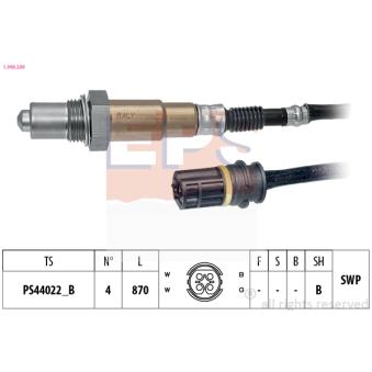 Sonde lambda EPS 1.998.289