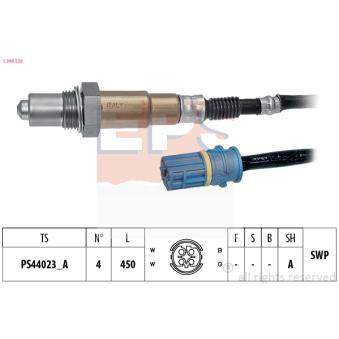 Sonde lambda EPS 1.998.326