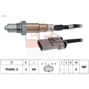 Sonde lambda EPS 1.998.349