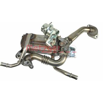 Radiateur, réaspiration des gaz d'échappement METZGER 0892456