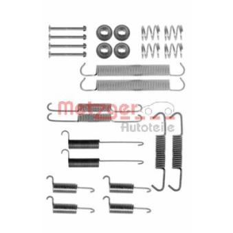 Kit d'accessoires, mâchoire de frein METZGER 105-0712