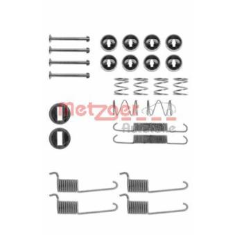 Kit d'accessoires, mâchoire de frein METZGER 105-0714