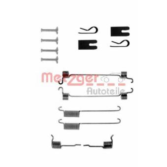 Kit d'accessoires, mâchoire de frein METZGER 105-0772