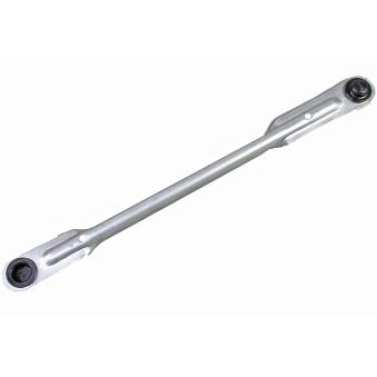 Tige du moteur, essuies glaces avant droit METZGER