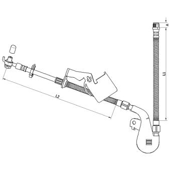 Flexible de frein METZGER