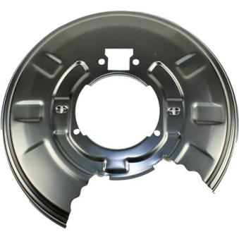 Déflecteur, disque de frein arrière gauche METZGER 6115041